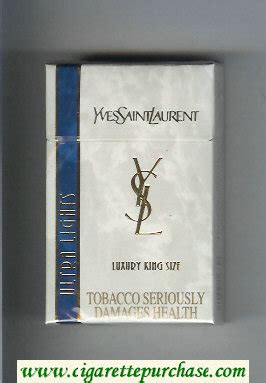 yves saint laurent cigarettes for sale|yves st laurent cigarettes controversy.